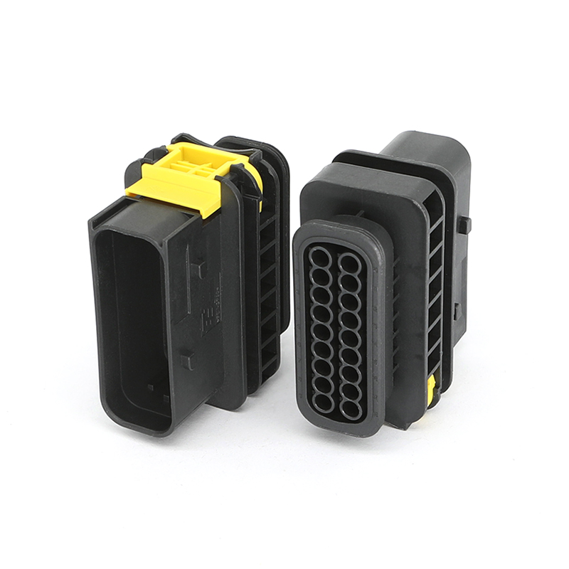 1-1564412-1 موصل سيارات ذو 18 اتجاهًا (ذكر).