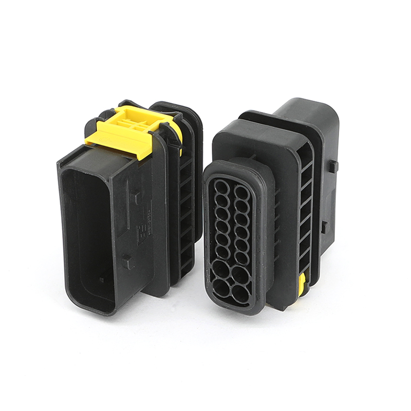 1-1564528-1 موصل سيارات ذو 16 اتجاهًا (ذكر).